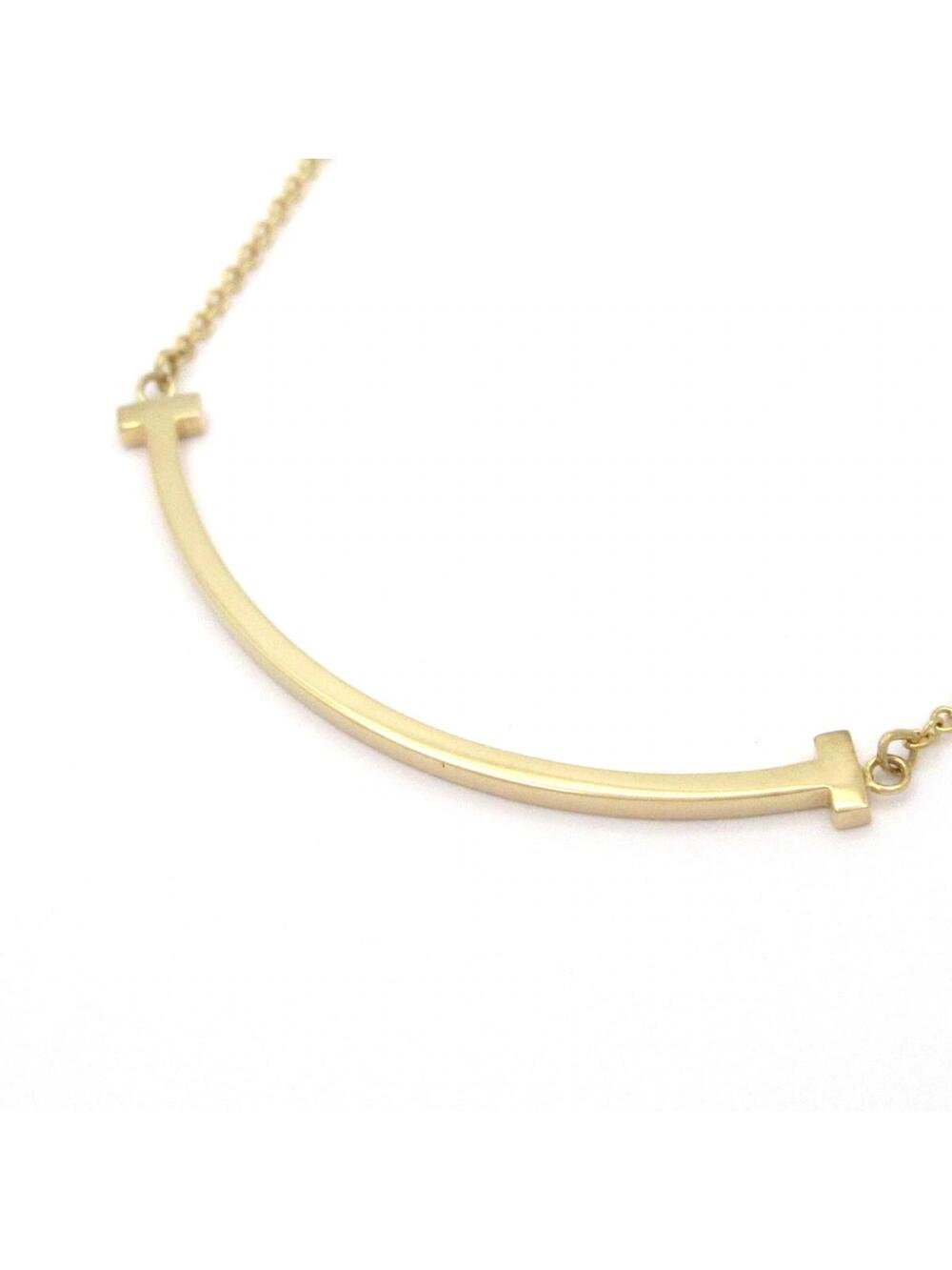 Tiffany&Co. T Smile Pendant (Small) 18K #311759T17B